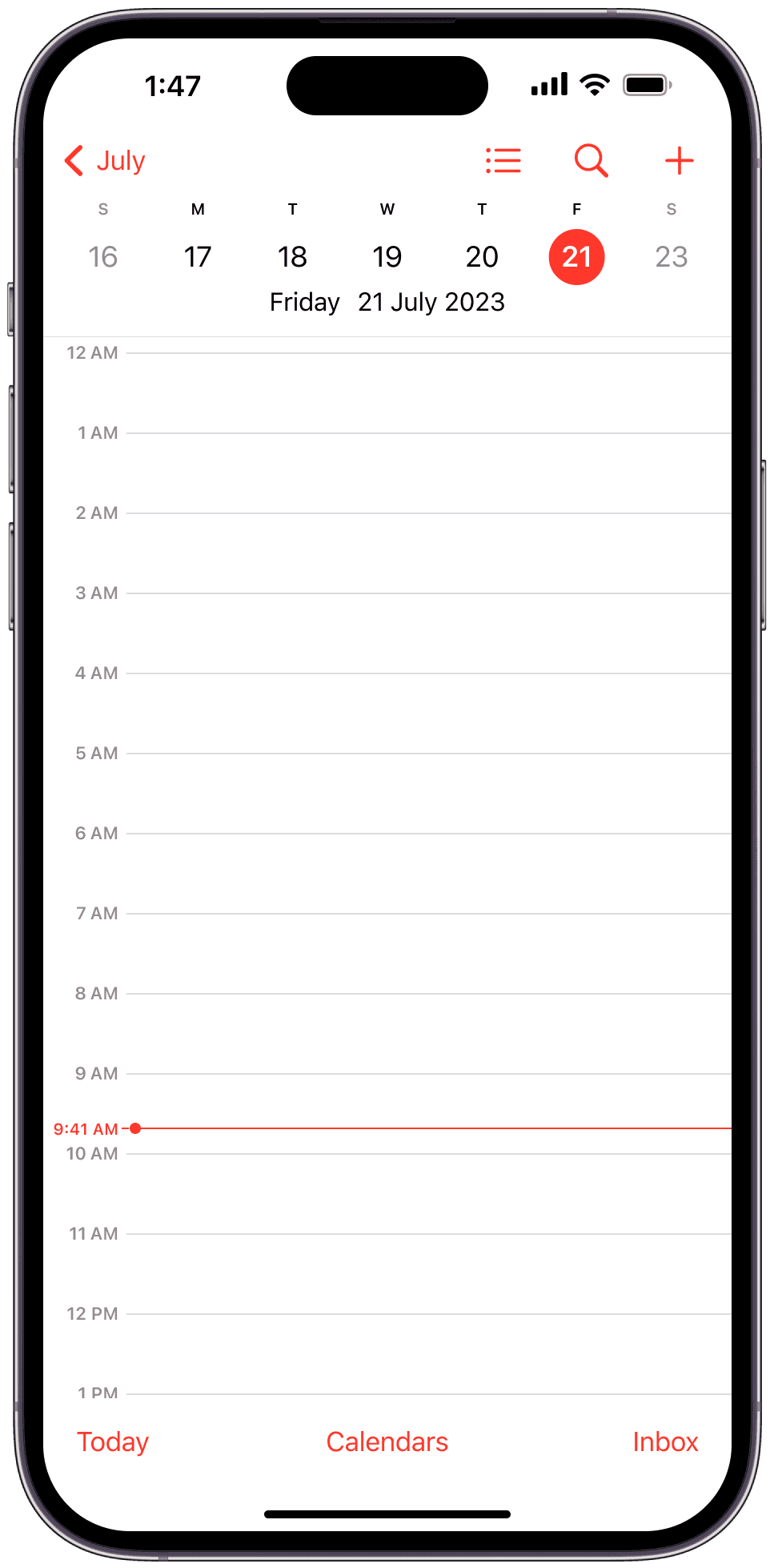 App screenshot
