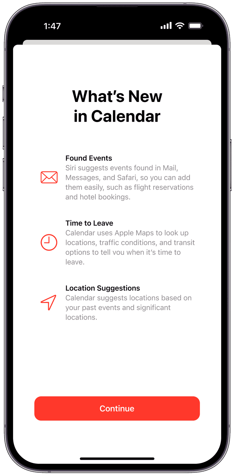 App screenshot
